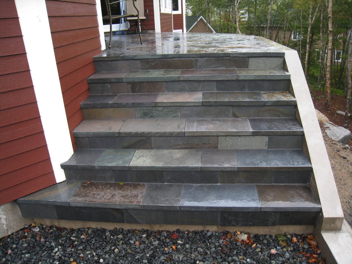Stone stairs